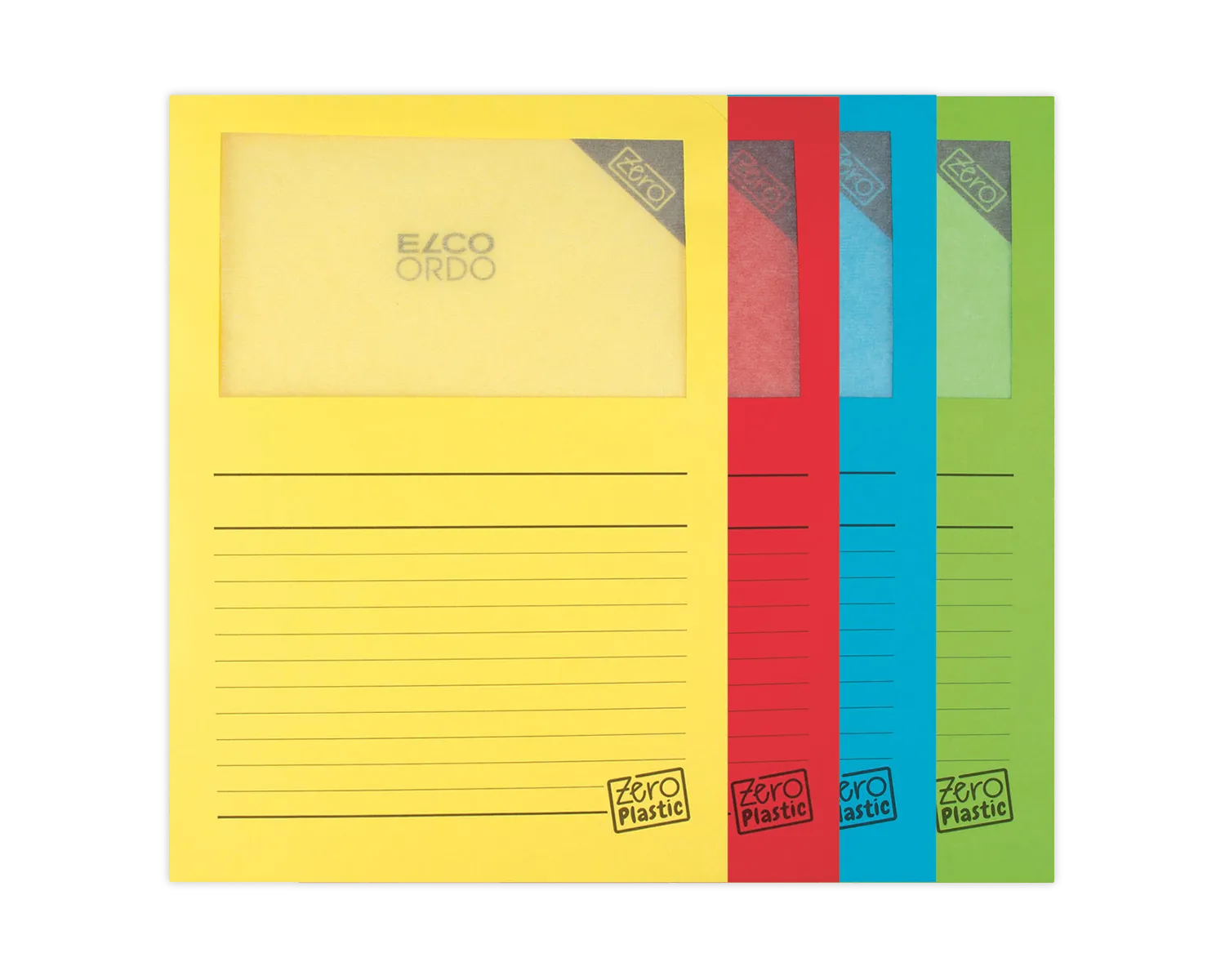 Organisationsmappe, ELCO Ordo Zero, 220 x 310 mm, 120g/m2, intensivgr&uuml;n