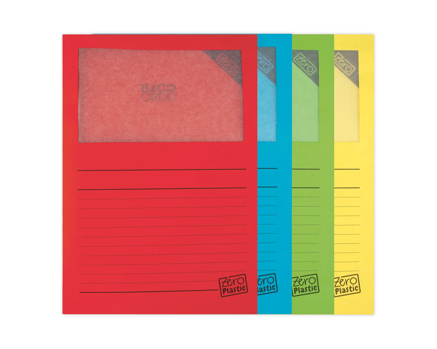 Chemise de classement, ELCO Ordo Zero, 220 x 310 mm, 120g/m2, rouge intense