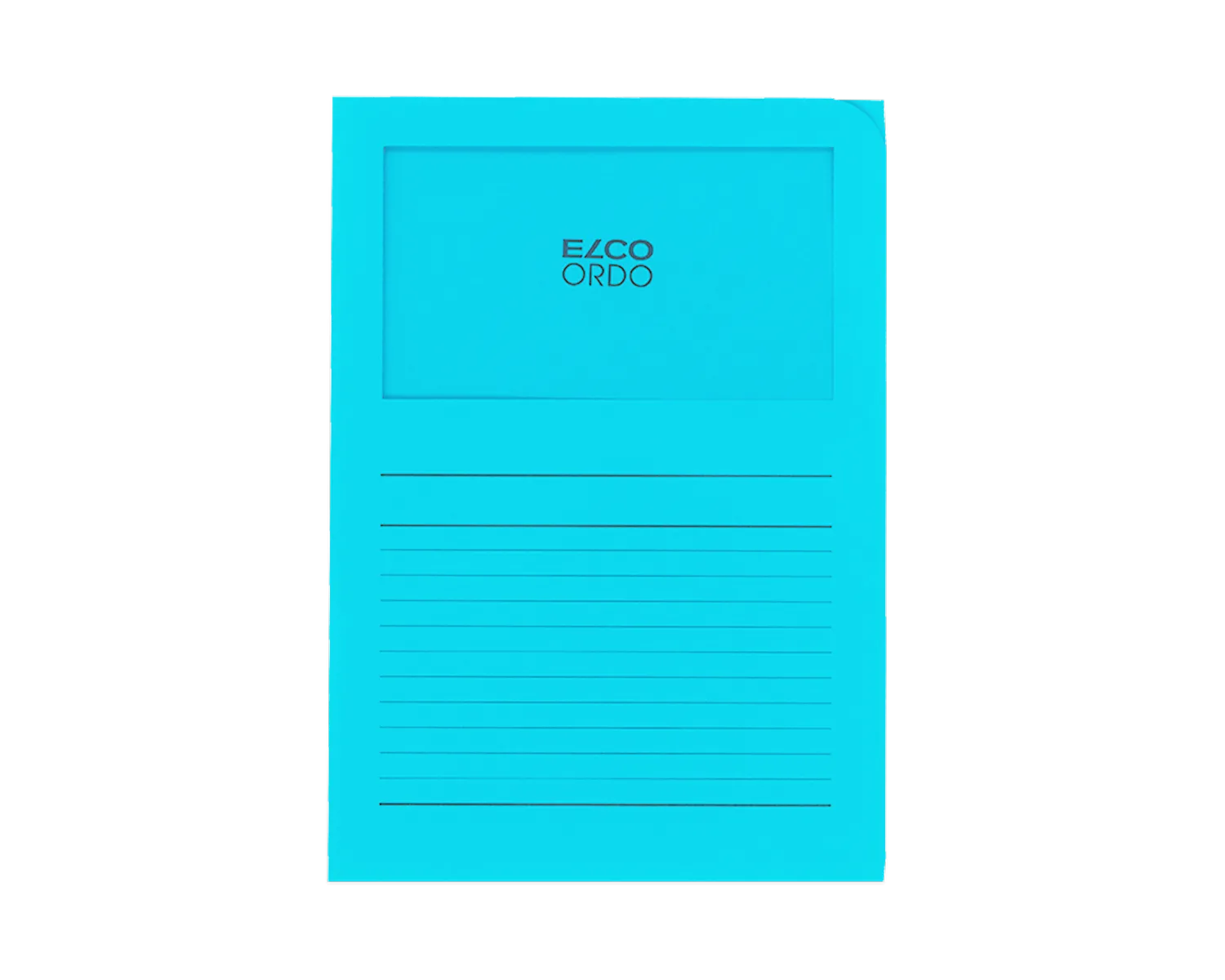 Chemise de classement, ELCO Ordo Classico, 220 x 310 mm, 120g/m2, bleu intense