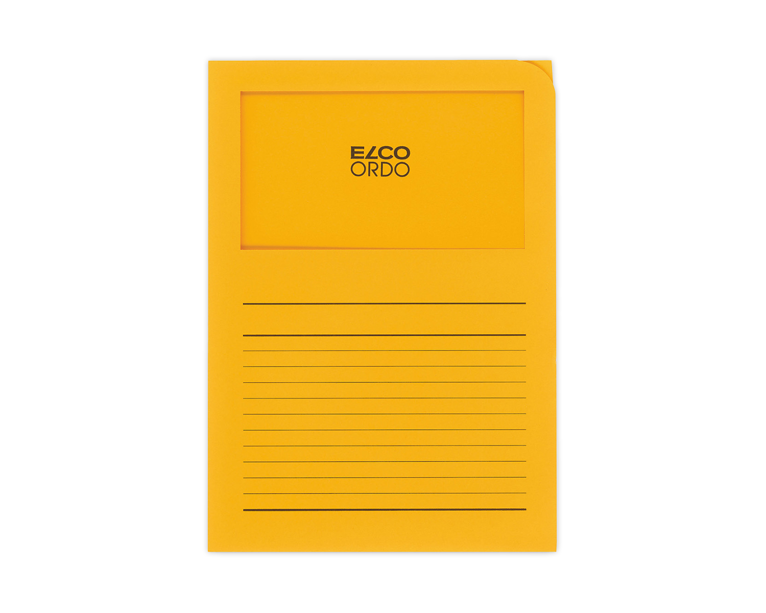 Image of Organisationsmappe, ELCO Ordo Classico, 220 x 310 mm, 120g/m2, goldgelb