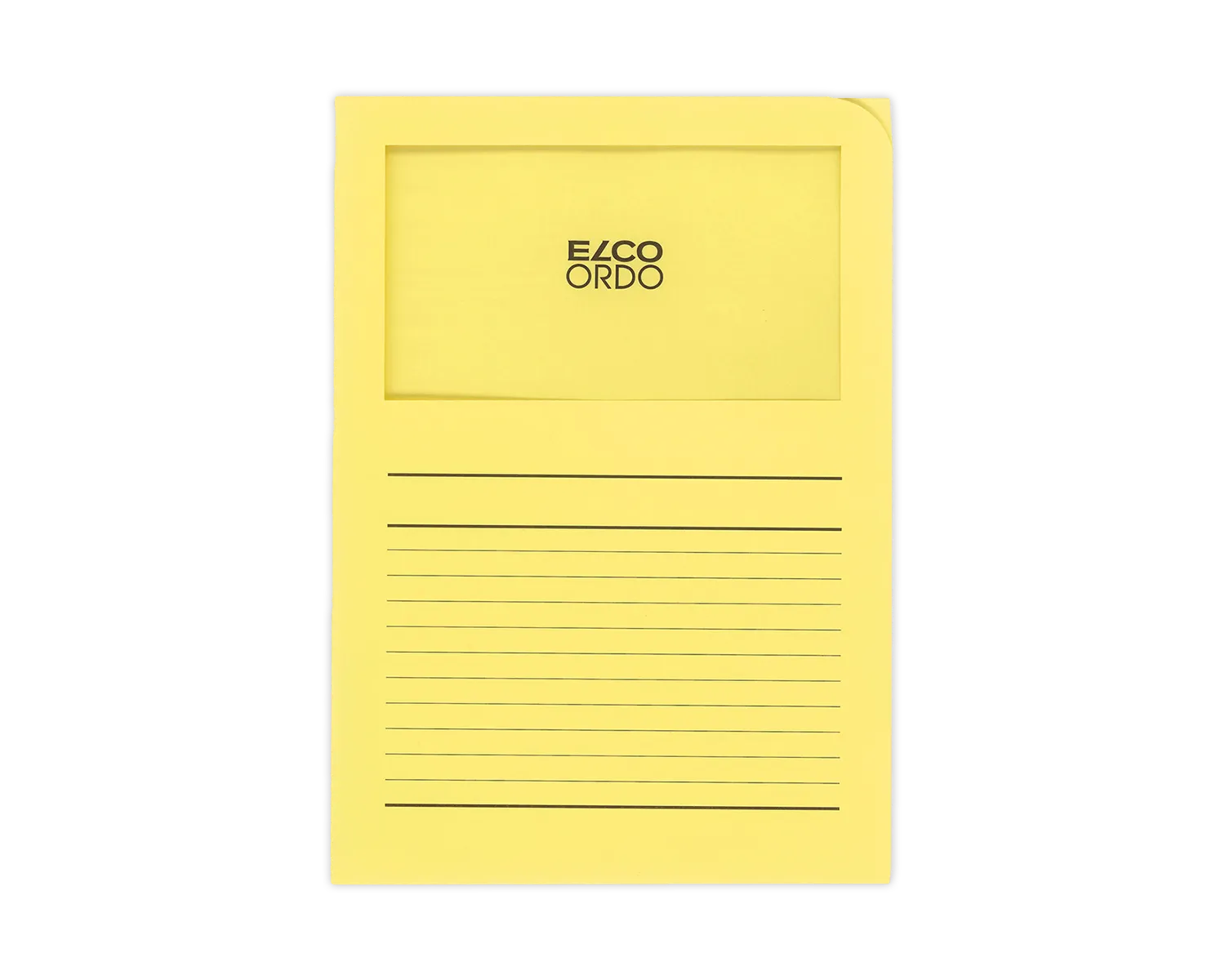 Organisationsmappe, ELCO Ordo Classico, 220 x 310 mm, 120g/m2, gelb