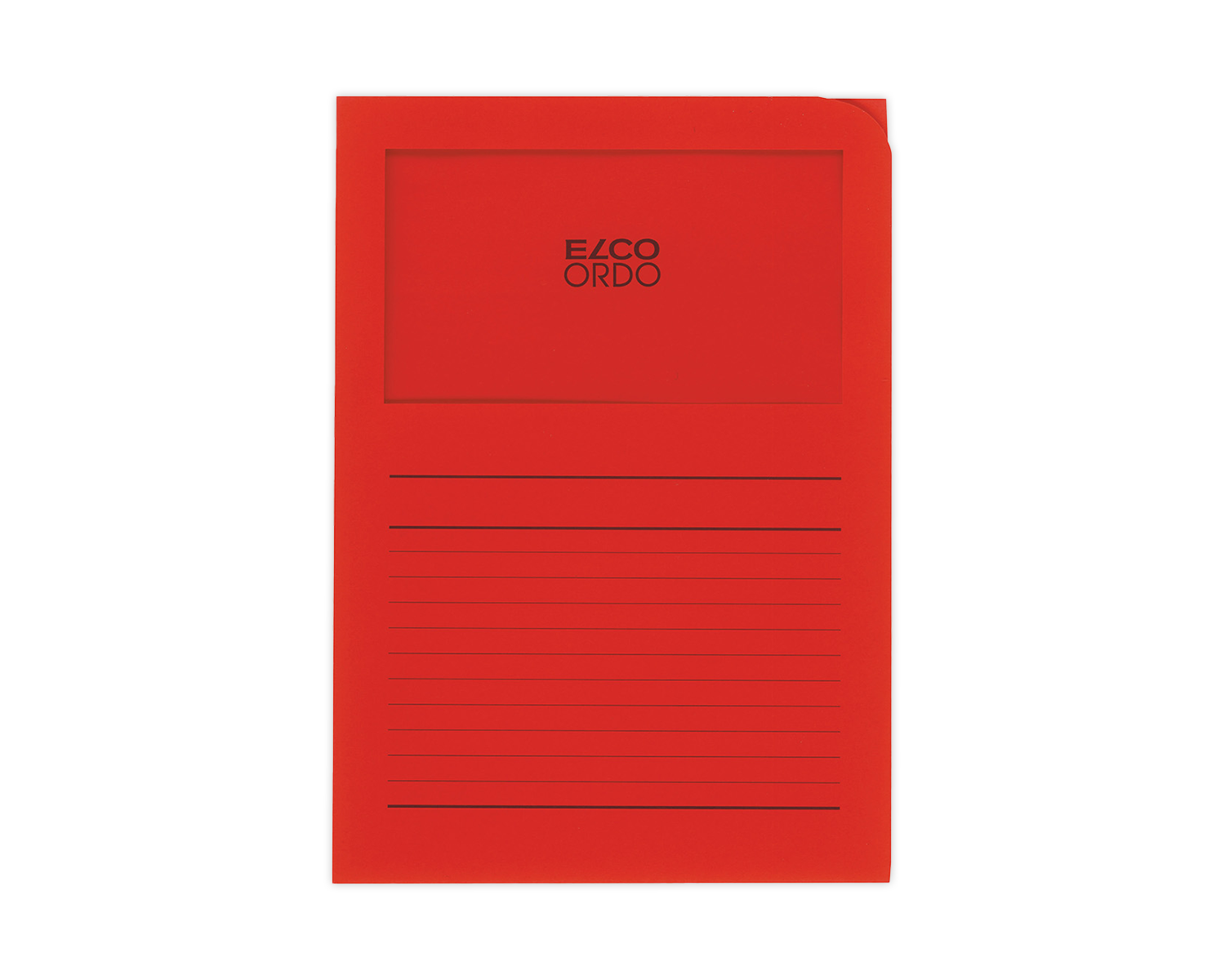 Image of Organisationsmappe, ELCO Ordo Classico, 220 x 310 mm, 120g/m2, intensivrot