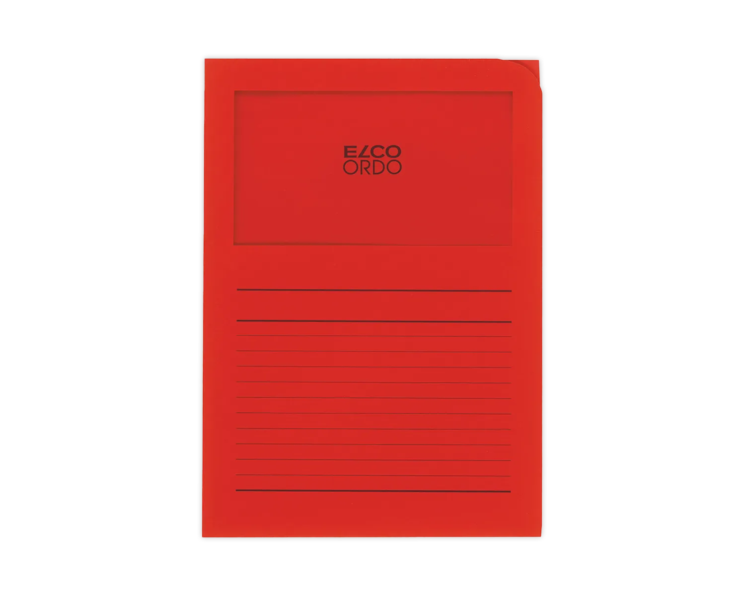 Chemise de classement, ELCO Ordo Classico, 220 x 310 mm, 120g/m2, rouge intense