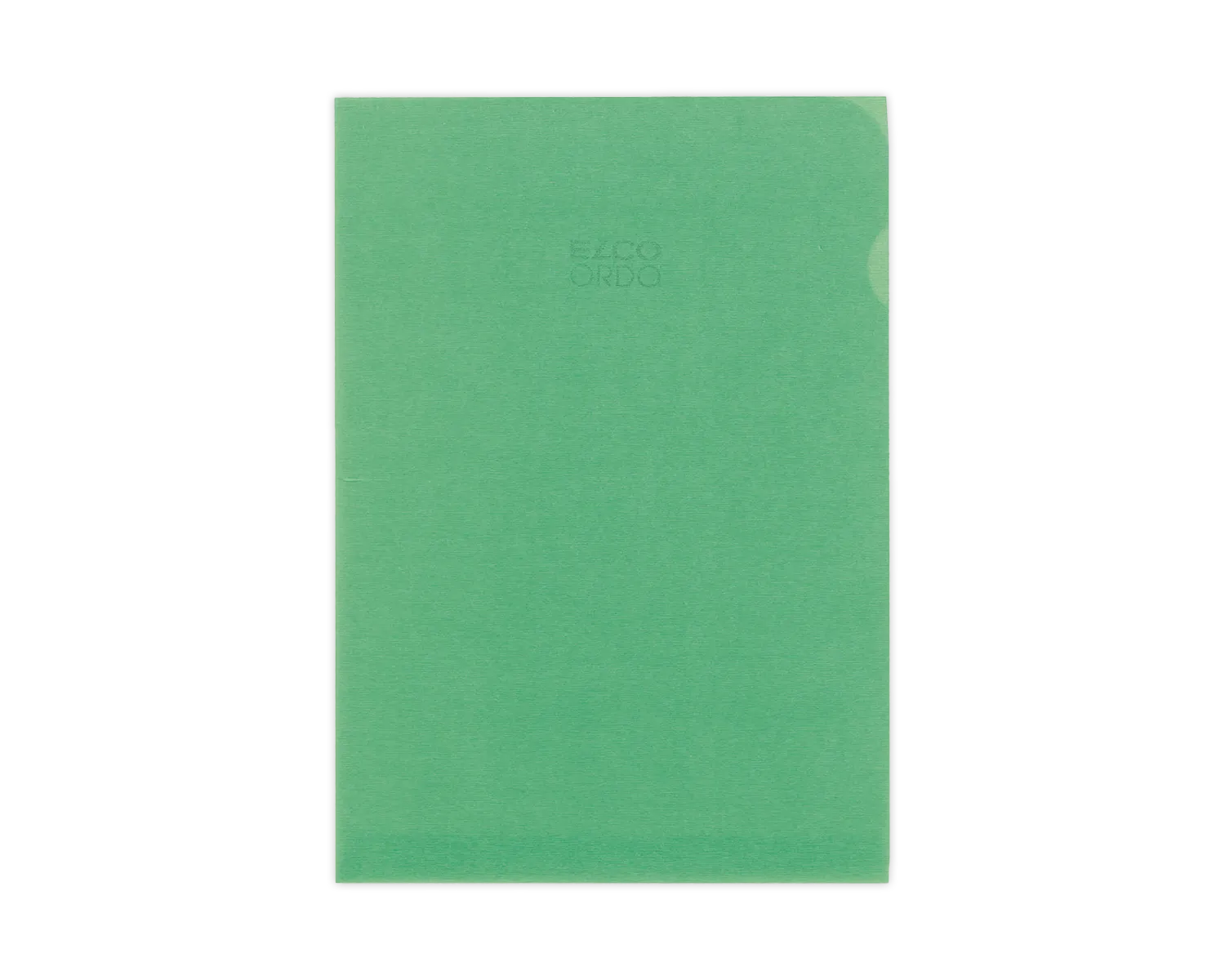 Organisationsmappe, ELCO Ordo Transparent, 220 x 310 mm, 80g/m2, gr&uuml;n