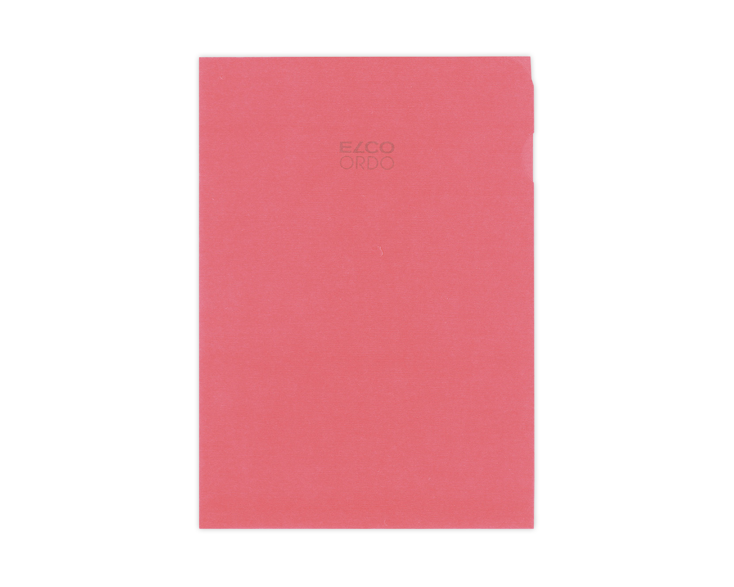 Image of Organisationsmappe, ELCO Ordo Transparent, 220 x 310 mm, 80g/m2, rot
