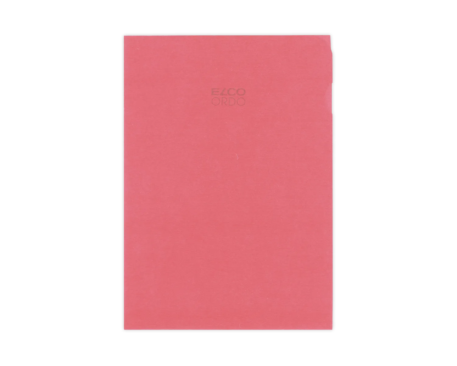 Chemise de classement, ELCO Ordo Transparent, 220 x 310 mm, 80g/m2, rouge