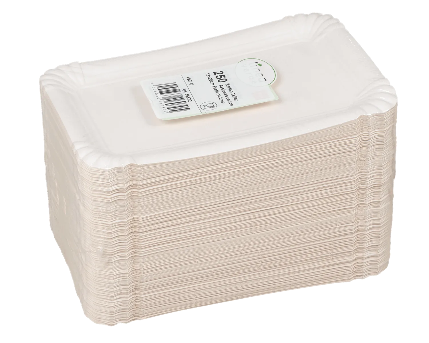 Karton-W&uuml;rstliteller aus Frischfasern 13x20cm - 250er Pack