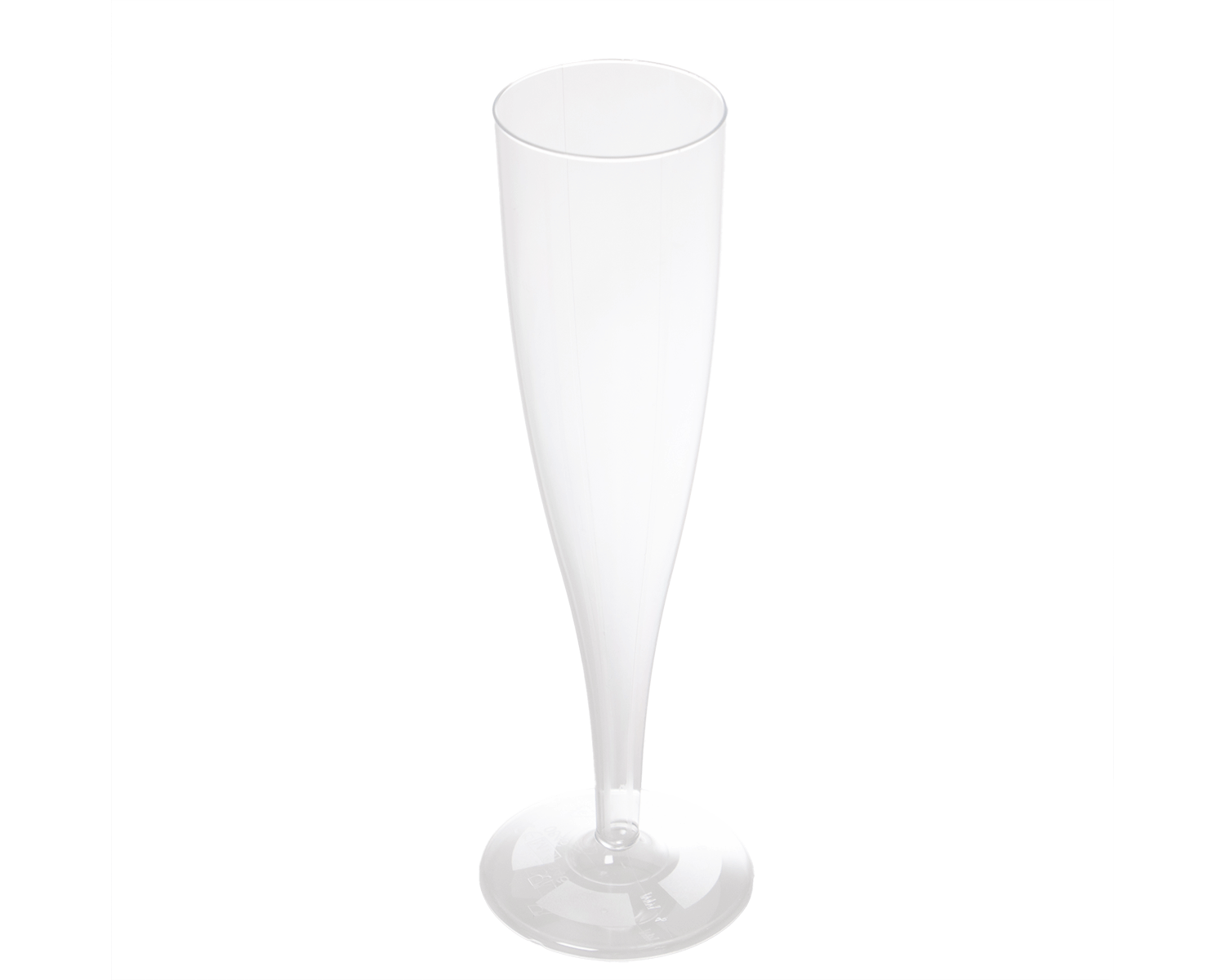 Image of Champagner-Glas, 1-teilig aus Hartplastik 1 dl - 6er Pack