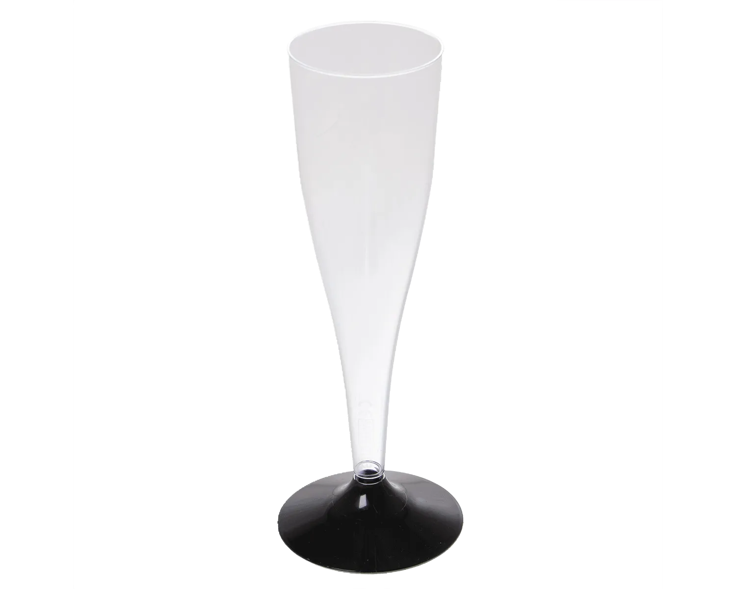 Champagner-Glas 2-teilig aus Hartplastik 1 dl - 20er Pack
