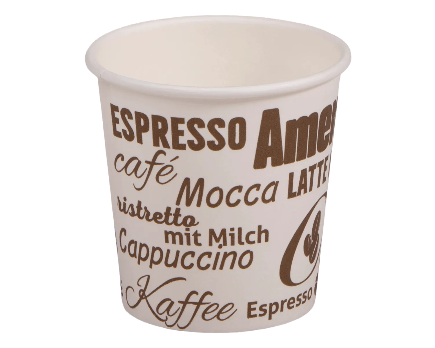 Coffee to go Becher aus Karton 1 dl - 50er Pack
