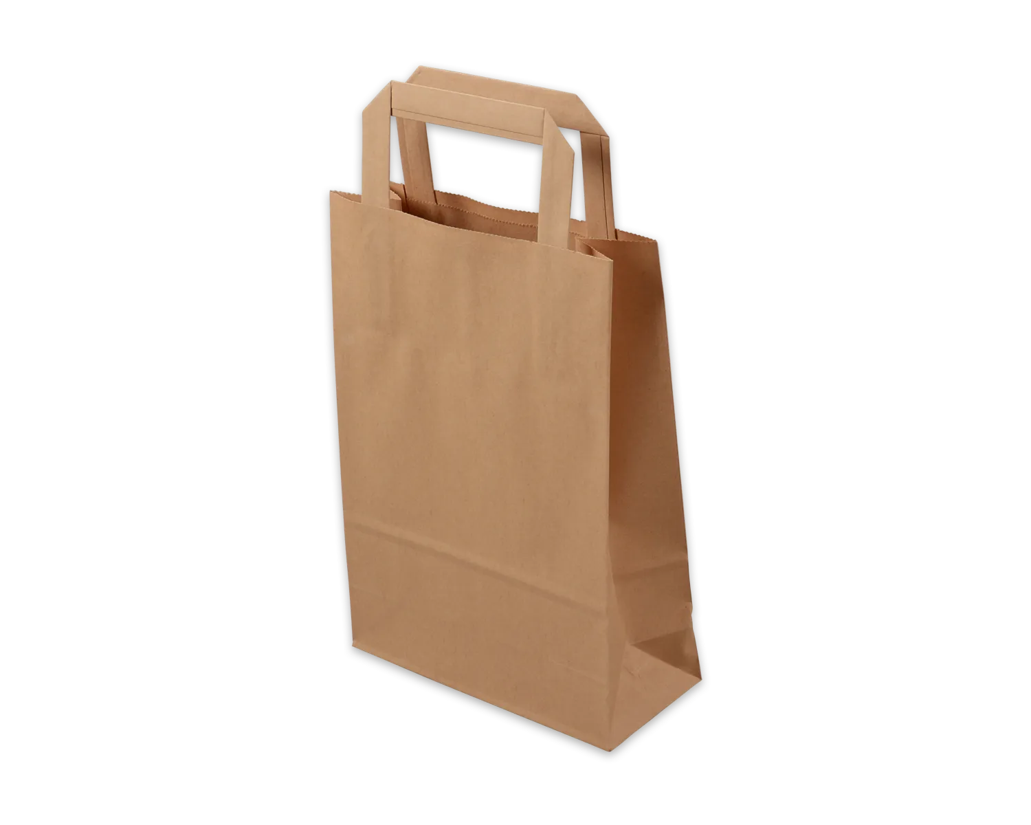 Sac en papier, ELCO Classic, 18 x 8 x 26 cm, 90g/m2, brun