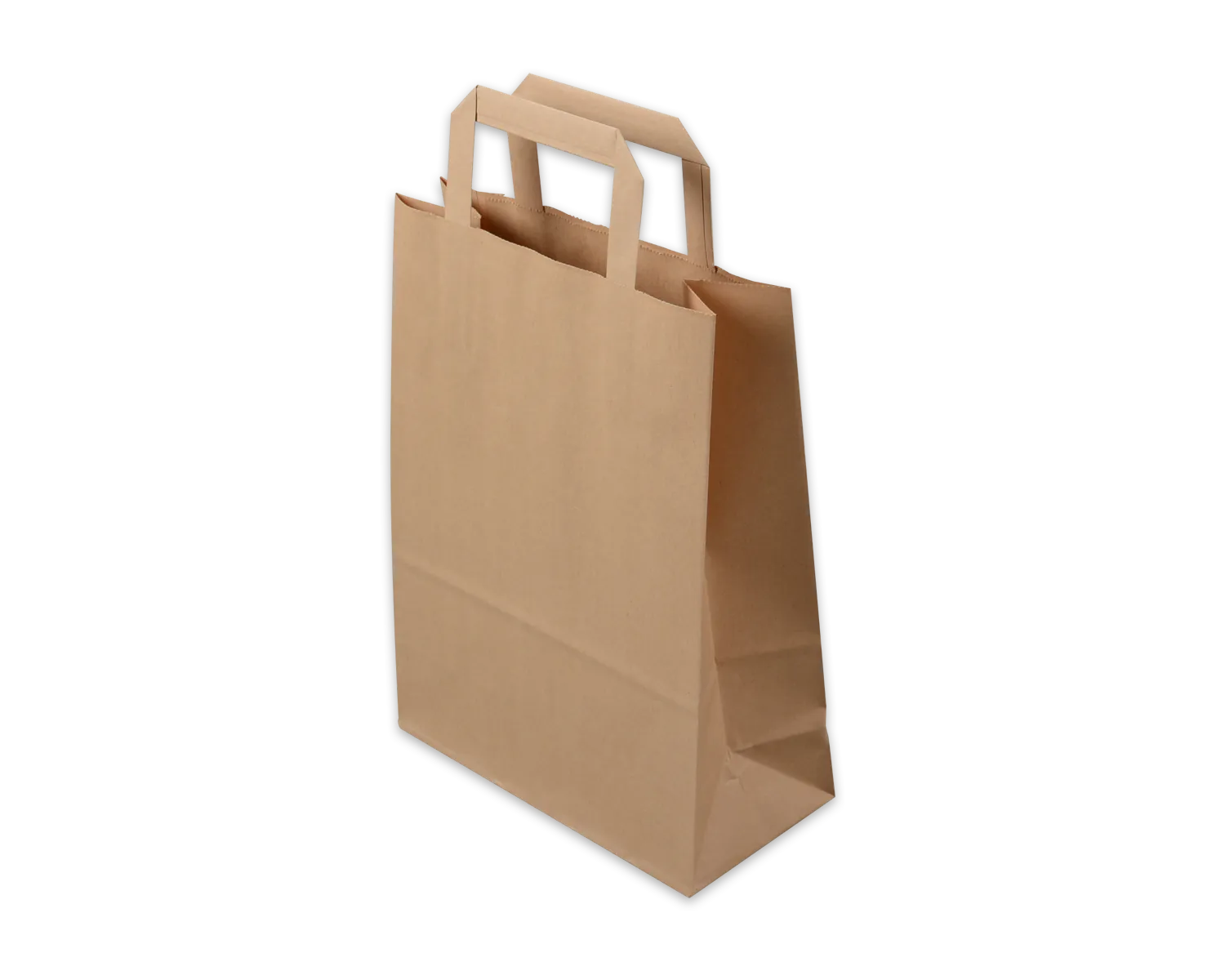 Papiertragetasche, ELCO Classic, 22 x 10 x 29 cm, 90g/m2, braun