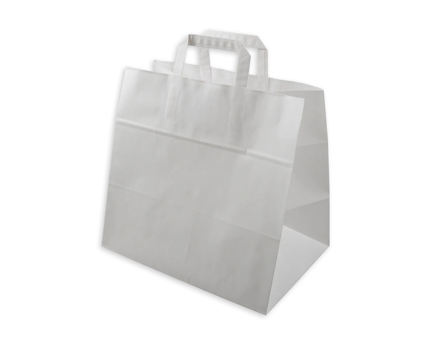 Papiertragetasche, ELCO Premium, 32 x 22 x 30,5 cm, 90g/m2, weiss