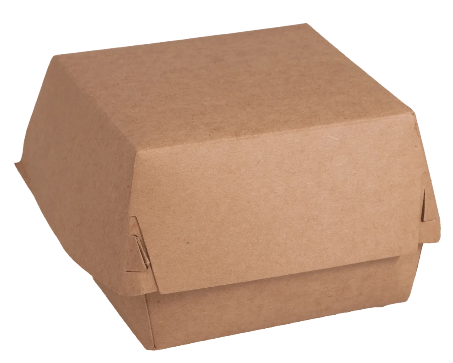 Hamburger Schachtel natur 11.5 x 11 x 7 cm - 50er Pack