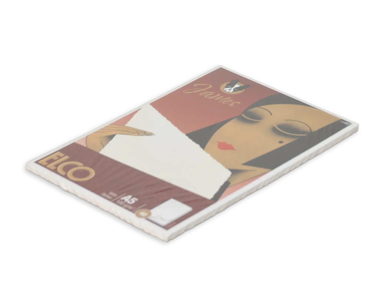 Schreibblock ohne Fälzel, ELCO James Velin, A5, 100g/m2, weiss