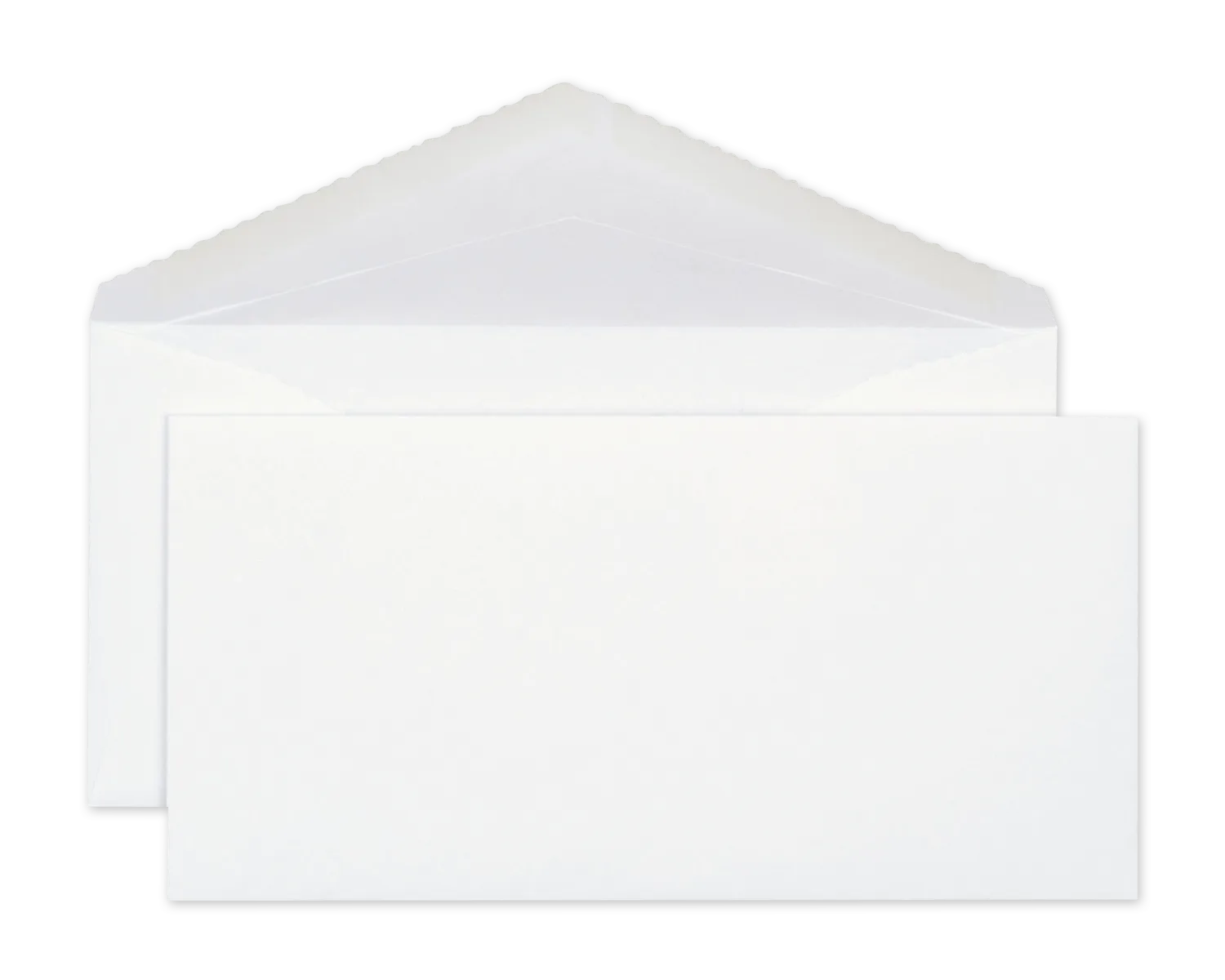 Couvert gefüttert, ELCO James Velin, C6/5, ohne Fenster, Nassklebeverschluss, 100g/m2, weiss