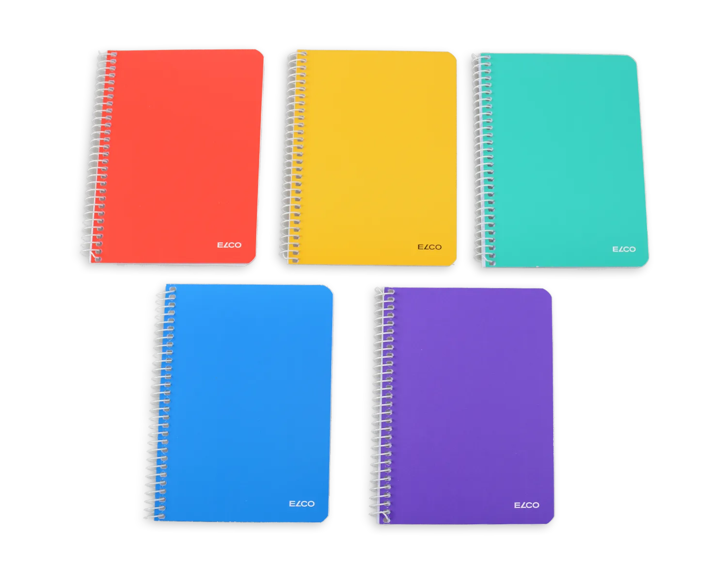 Spiralheft, ELCO, A6, 70g/m2, assortiert