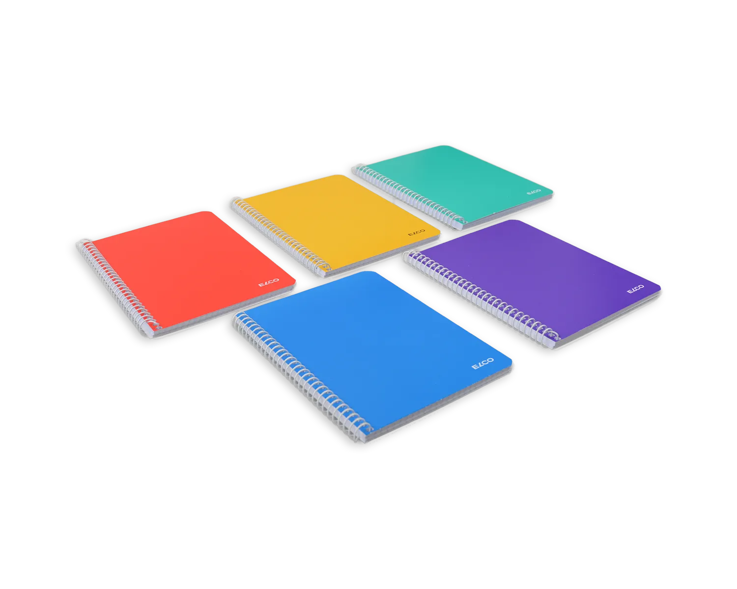 Spiralheft, ELCO, A6, 70g/m2, assortiert