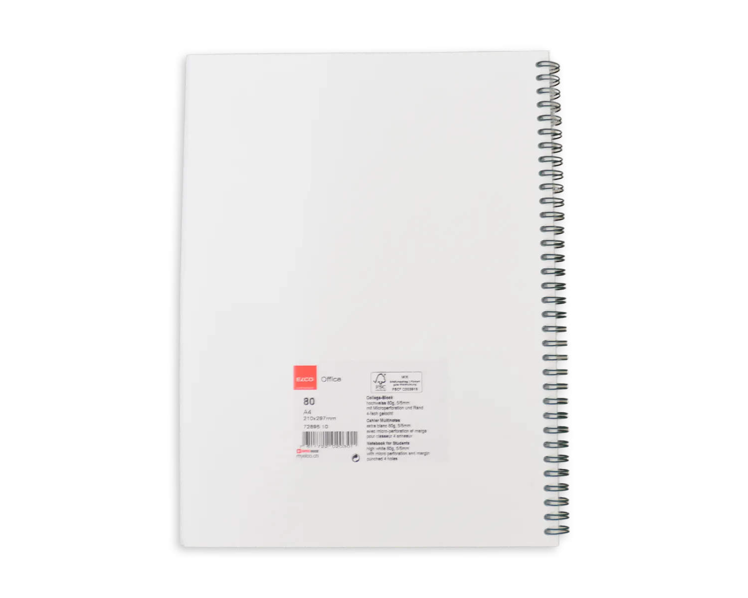 Collegeblock, ELCO, A4, 80g/m2, grün