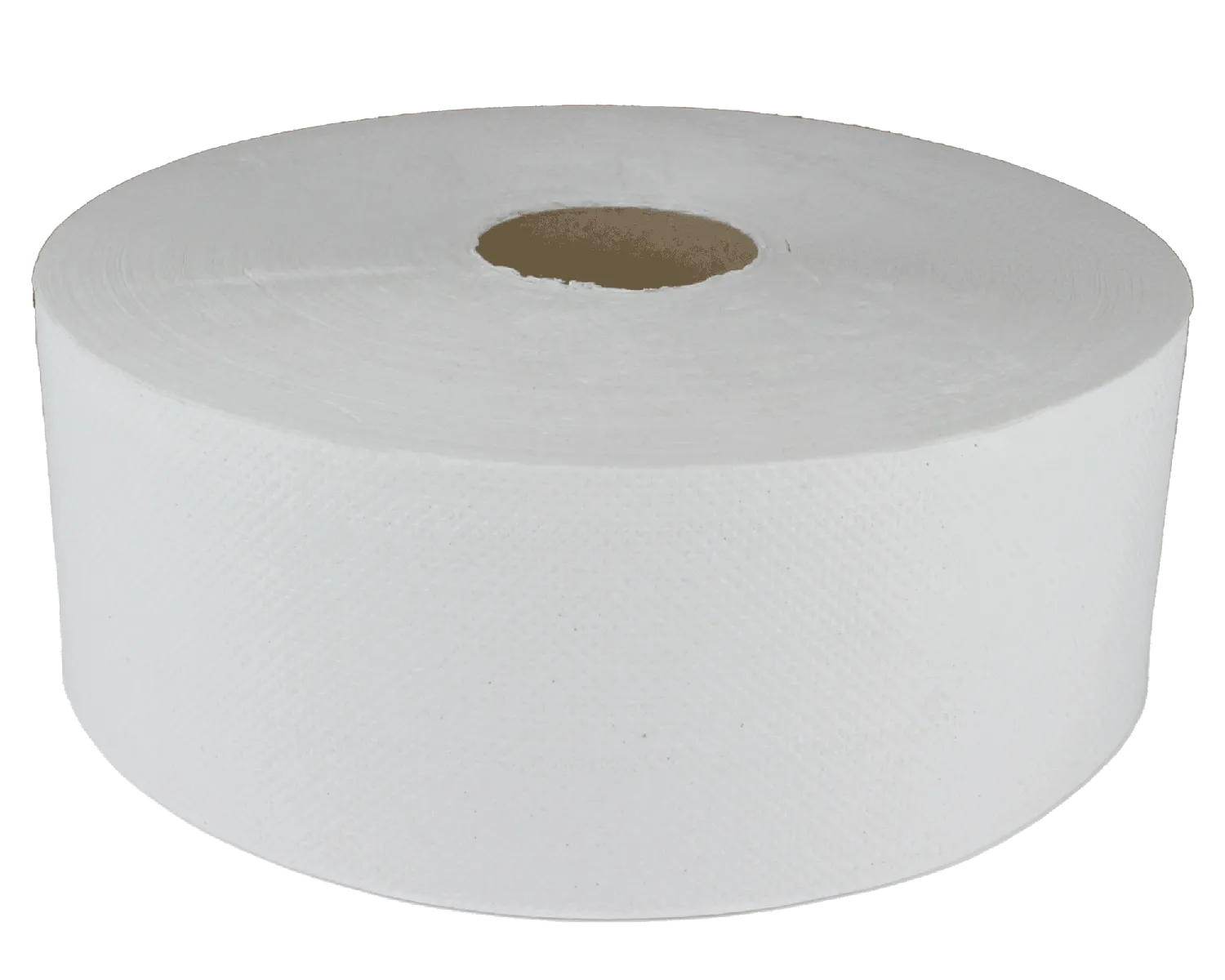 Jumbo-Toilettenpapier, 2-lagig, 380m (Blatt 9x22cm,  H&uuml;lse 6cm, Rolle 27cm) - 6 Rollen