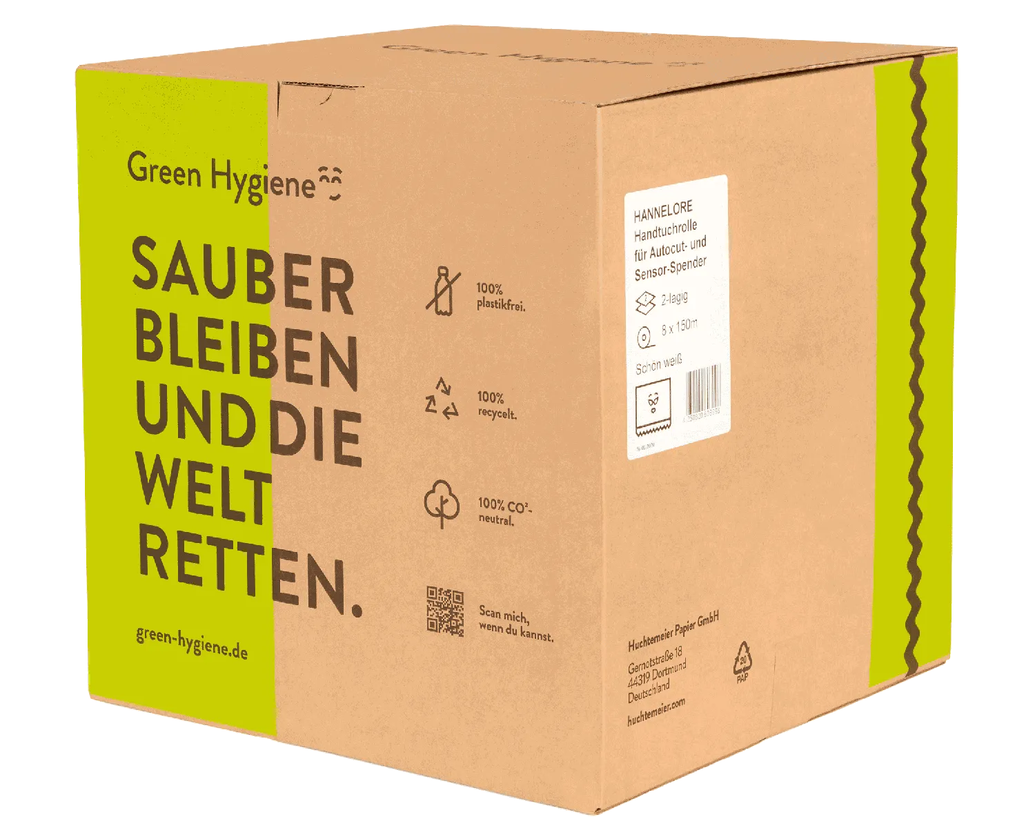 Handtuchrolle Hannelore, 2-lagig, 150m