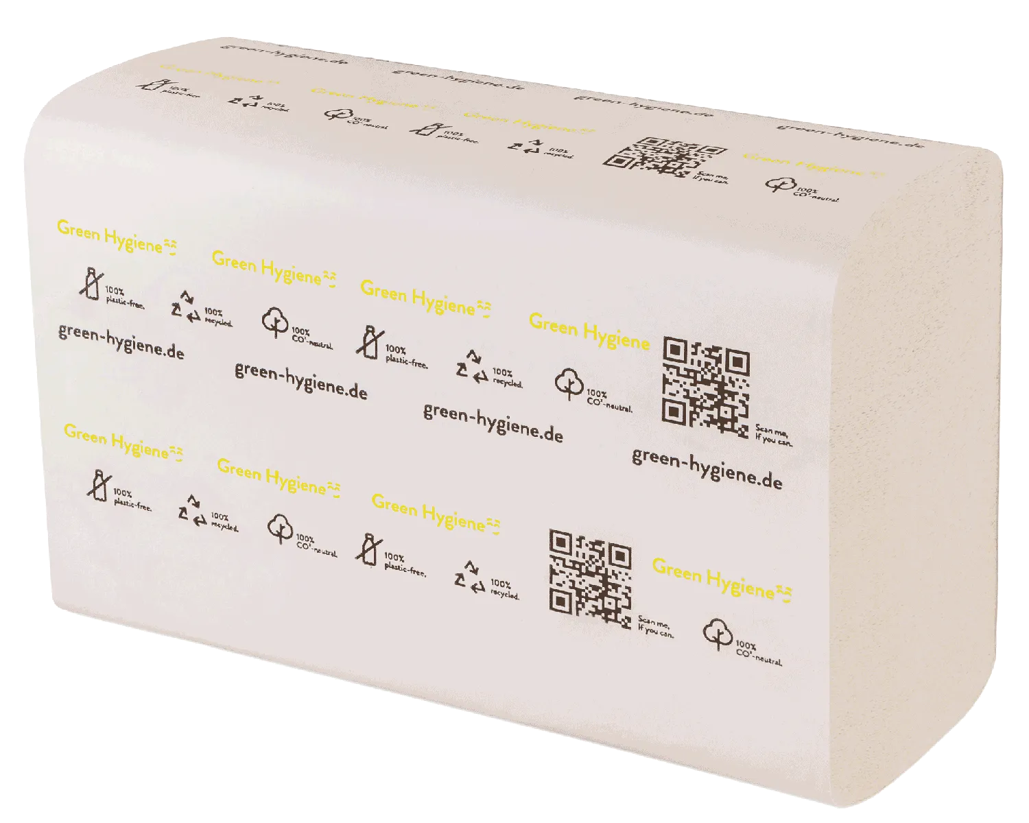Falthandtuch Ingeborg, N-Falz,  2-lagig, 21 x 24 cm - 15 x 200er Pack 