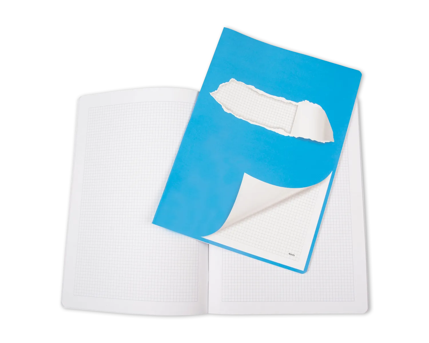 Schulheft, ELCO, A4, 90g/m2, blau