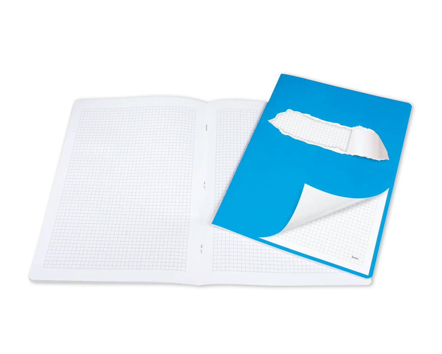 Schulheft, ELCO, A4, 90g/m2, blau