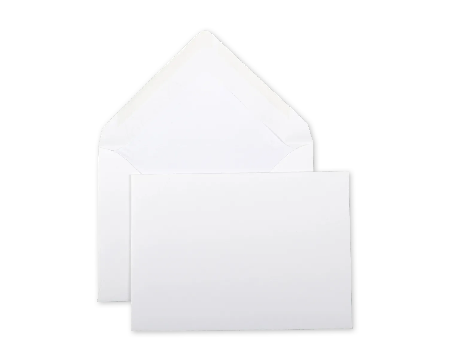 Enveloppe doubl&eacute;e, ELCO Prestige, C6, Sans fen&ecirc;tre, Patte gomm&eacute;e, 100g/m2, blanc