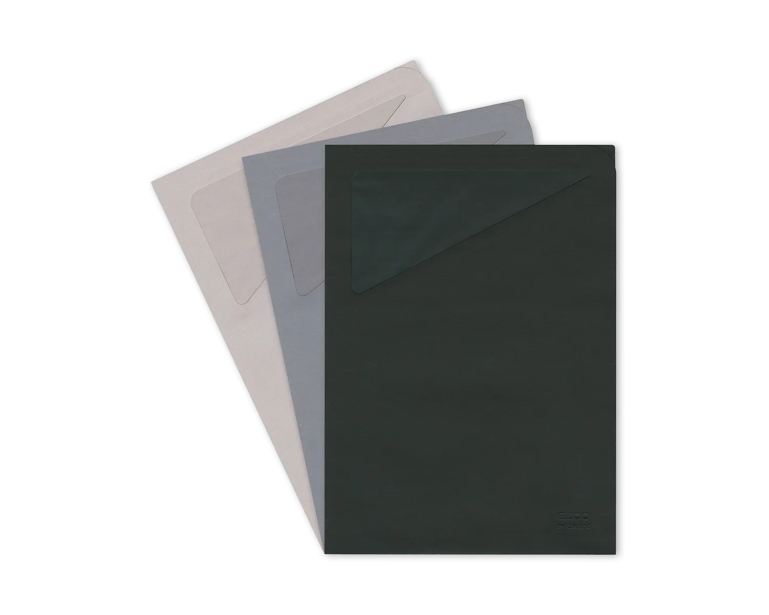 Chemise de classement, ELCO Ordo Prestige, 220 x 310 mm, 115g/m2, gris pierre/gris chaux/noir