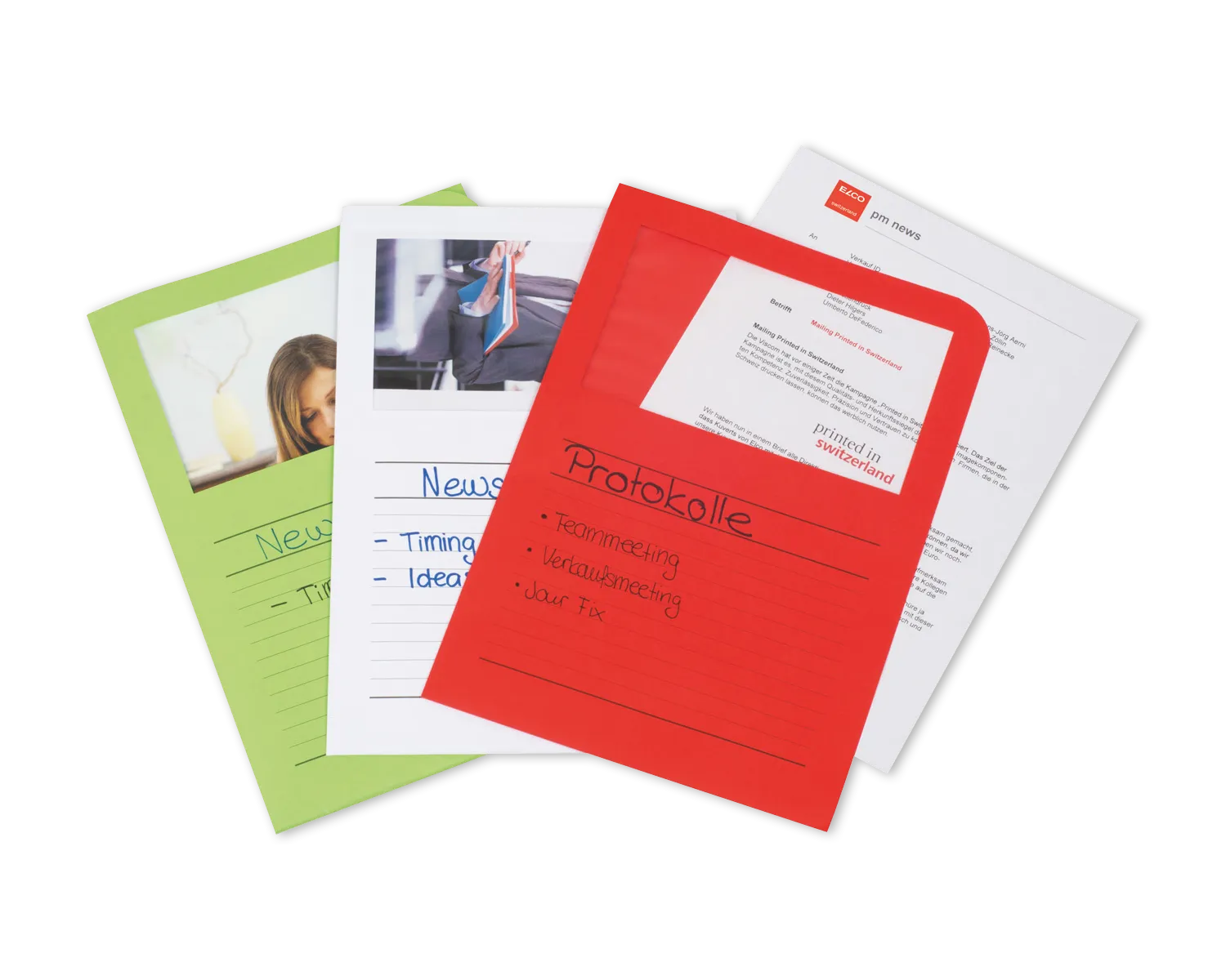 Organisationsmappe, ELCO Ordo Classico, 220 x 310 mm, 120g/m2, intensivrot