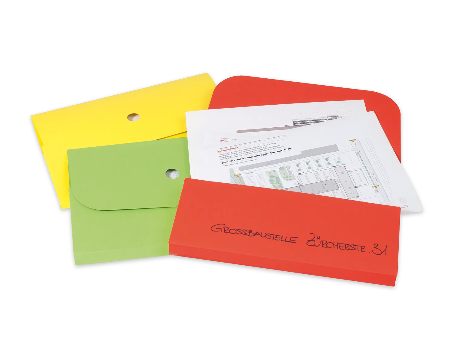 Organisationsmappe, ELCO Ordo Forte, 320 x 245 mm, 320g/m2, assortiert