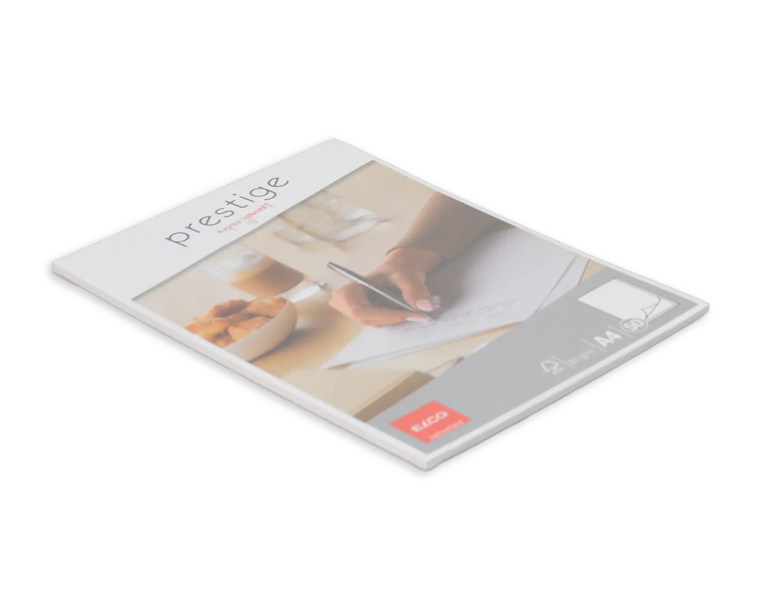 Schreibblock ohne Fälzel, ELCO Prestige, A4, 80g/m2, weiss