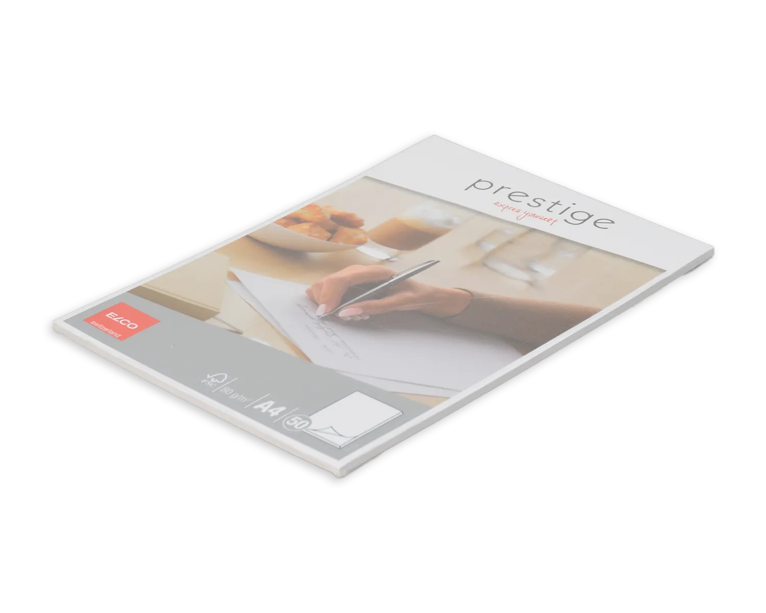 Schreibblock ohne Fälzel, ELCO Prestige, A4, 80g/m2, weiss