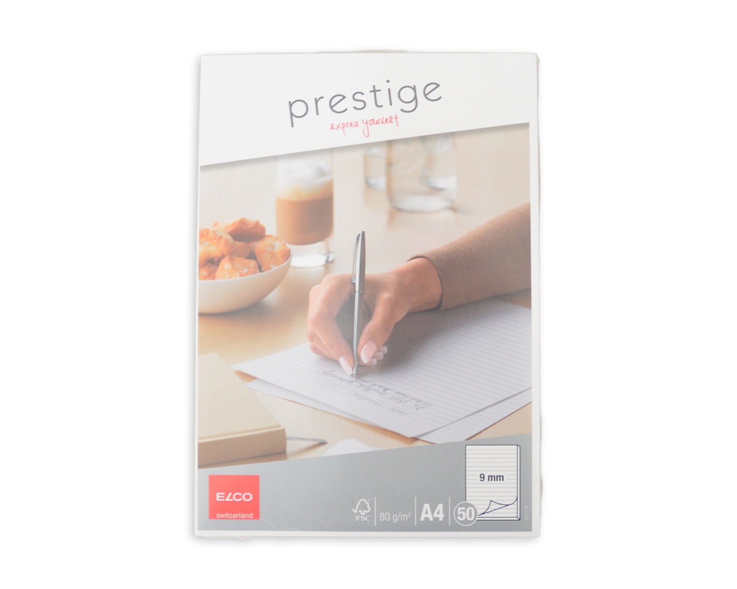 Bloc de papier sans pliage, ELCO Prestige, A4, 80g/m2, blanc