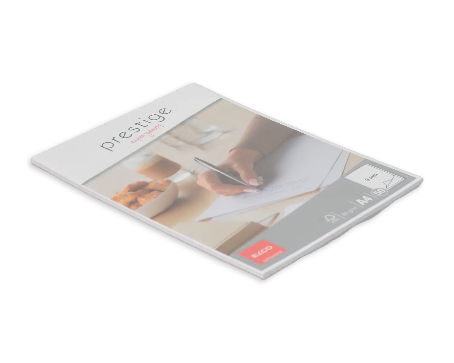 Schreibblock ohne Fälzel, ELCO Prestige, A4, 80g/m2, weiss