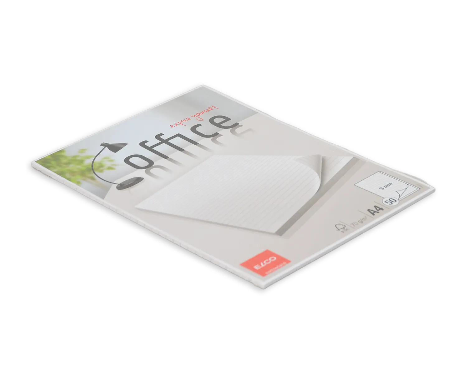 Schreibblock ohne Fälzel, ELCO Office, A4, 70g/m2, weiss