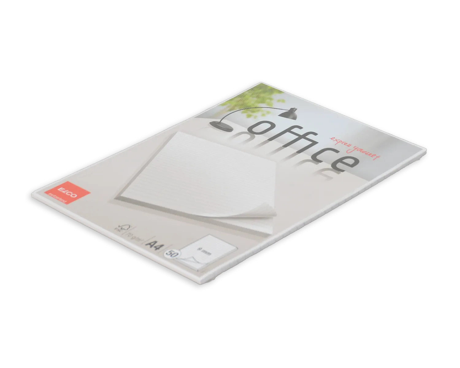 Schreibblock ohne Fälzel, ELCO Office, A4, 70g/m2, weiss