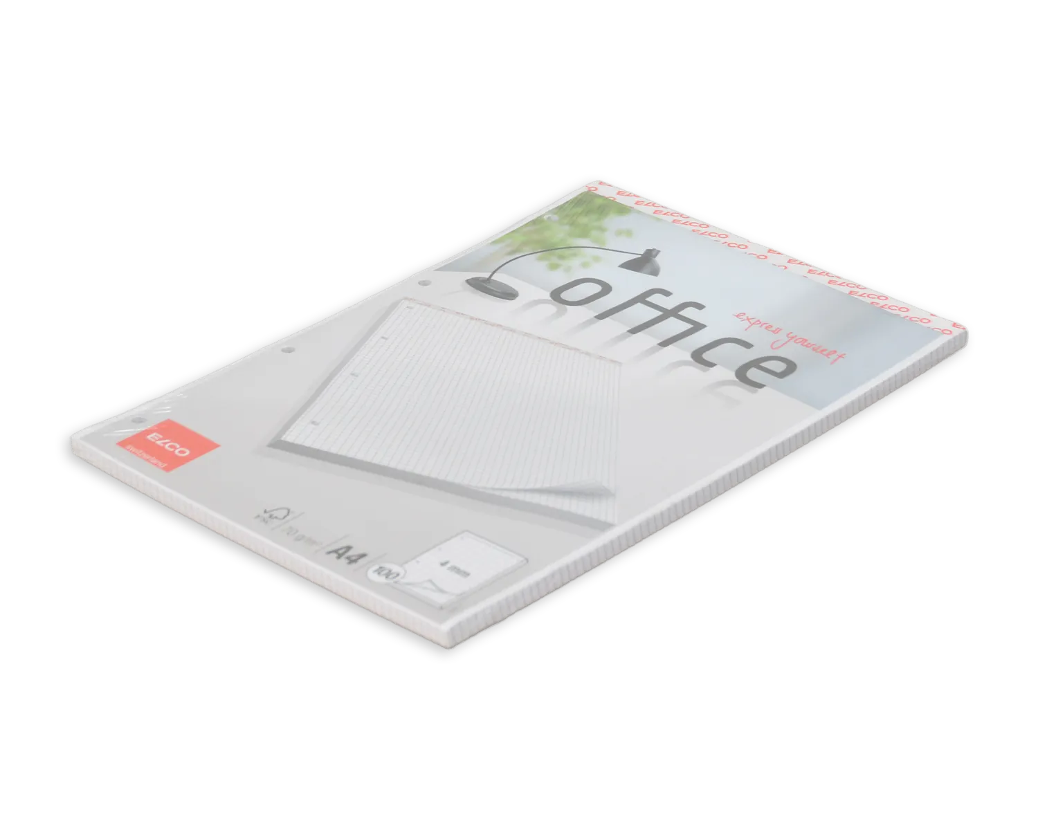 Bloc de papier Perfo E, ELCO Office, A4, 70g/m2, blanc