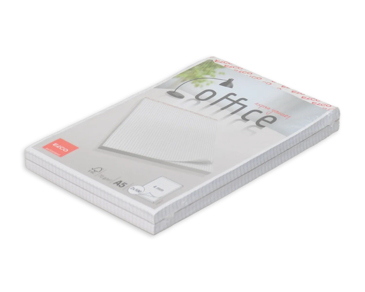 Bloc de papier Perfo E, ELCO Office, A5, 70g/m2, blanc