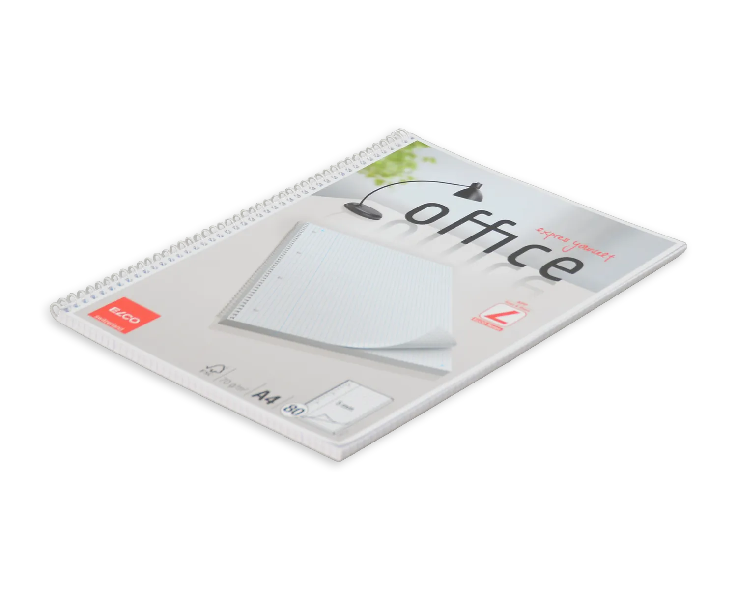 Collegeblock, ELCO Office, A4, 70g/m2, weiss