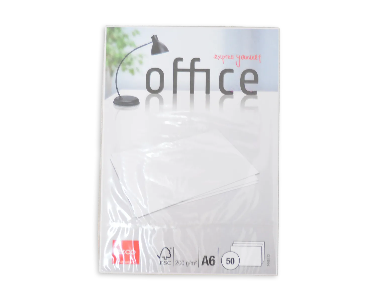 Schreibkarten, ELCO Office, A6, 200g/m2, weiss