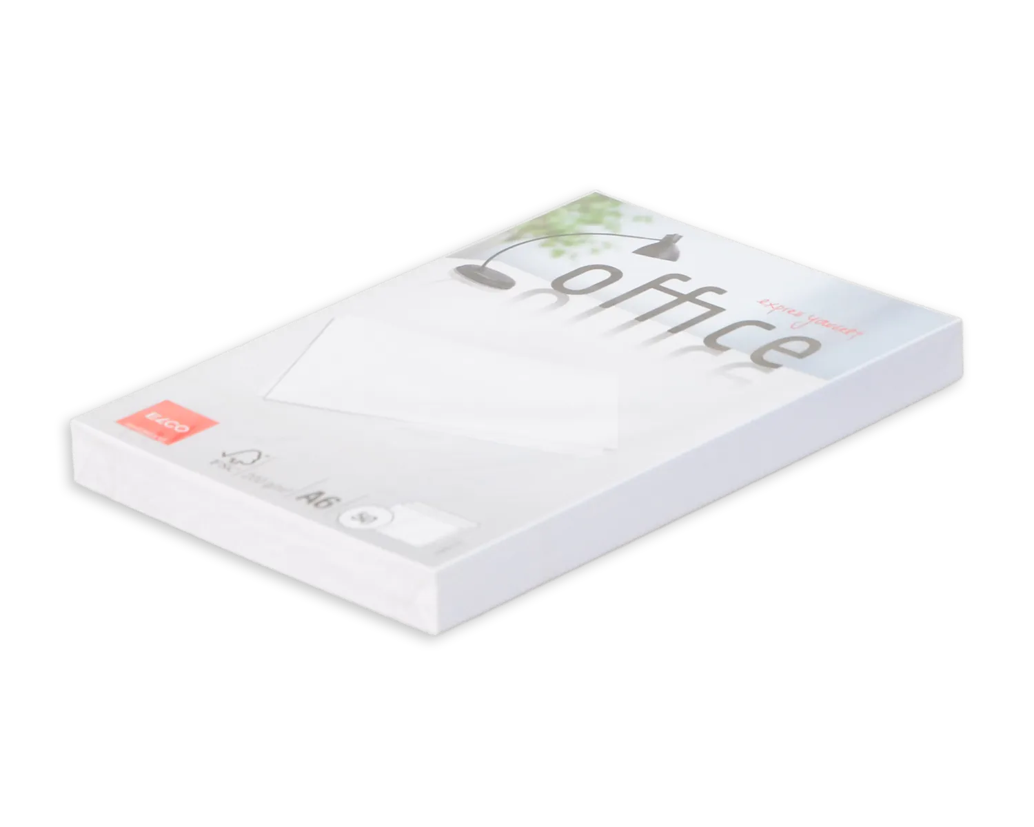 Schreibkarten, ELCO Office, A6, 200g/m2, weiss