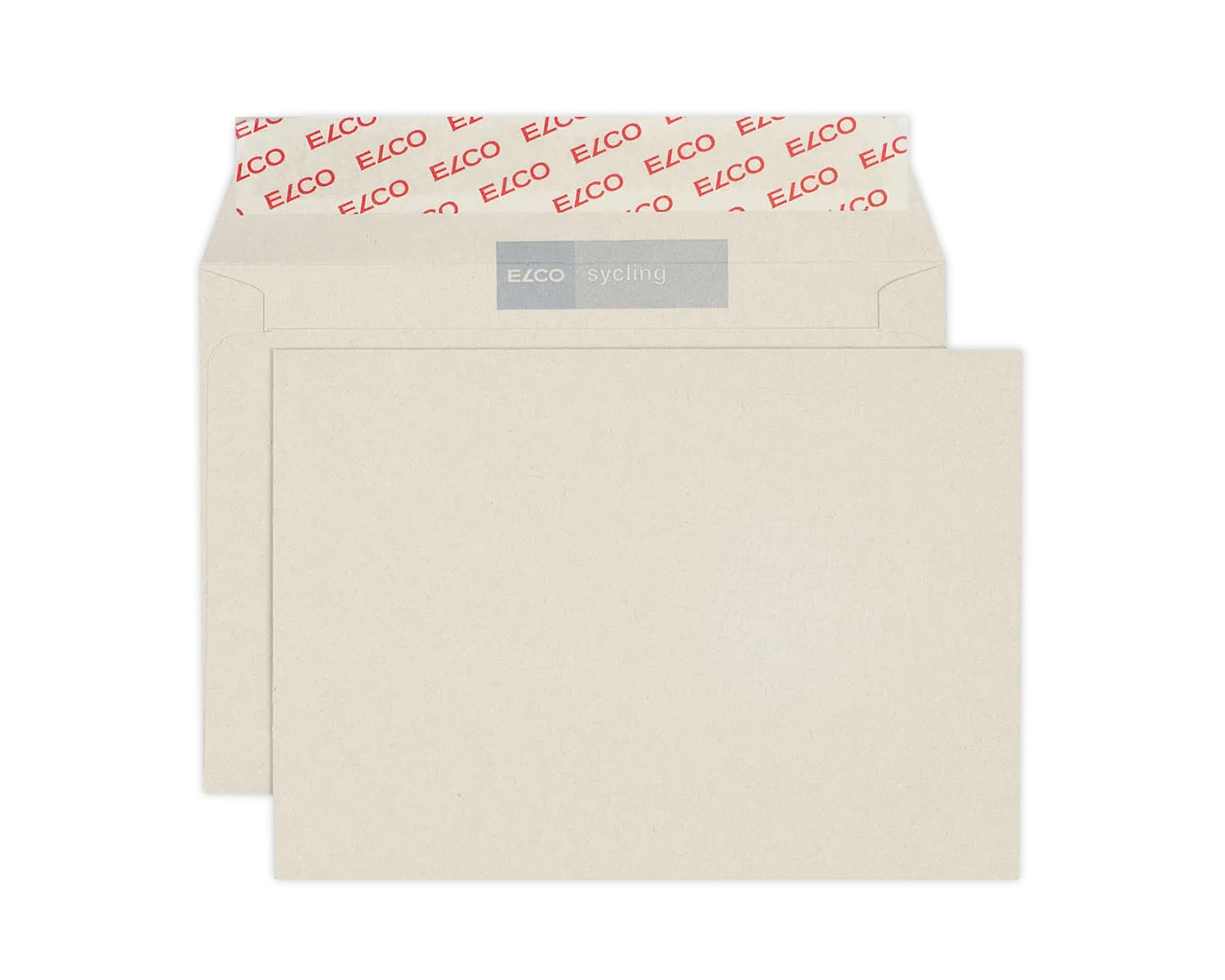 Enveloppe, ELCO Office, C6, Sans fen&ecirc;tre, Fermeture auto-adh&eacute;sive, 80g/m2, gris