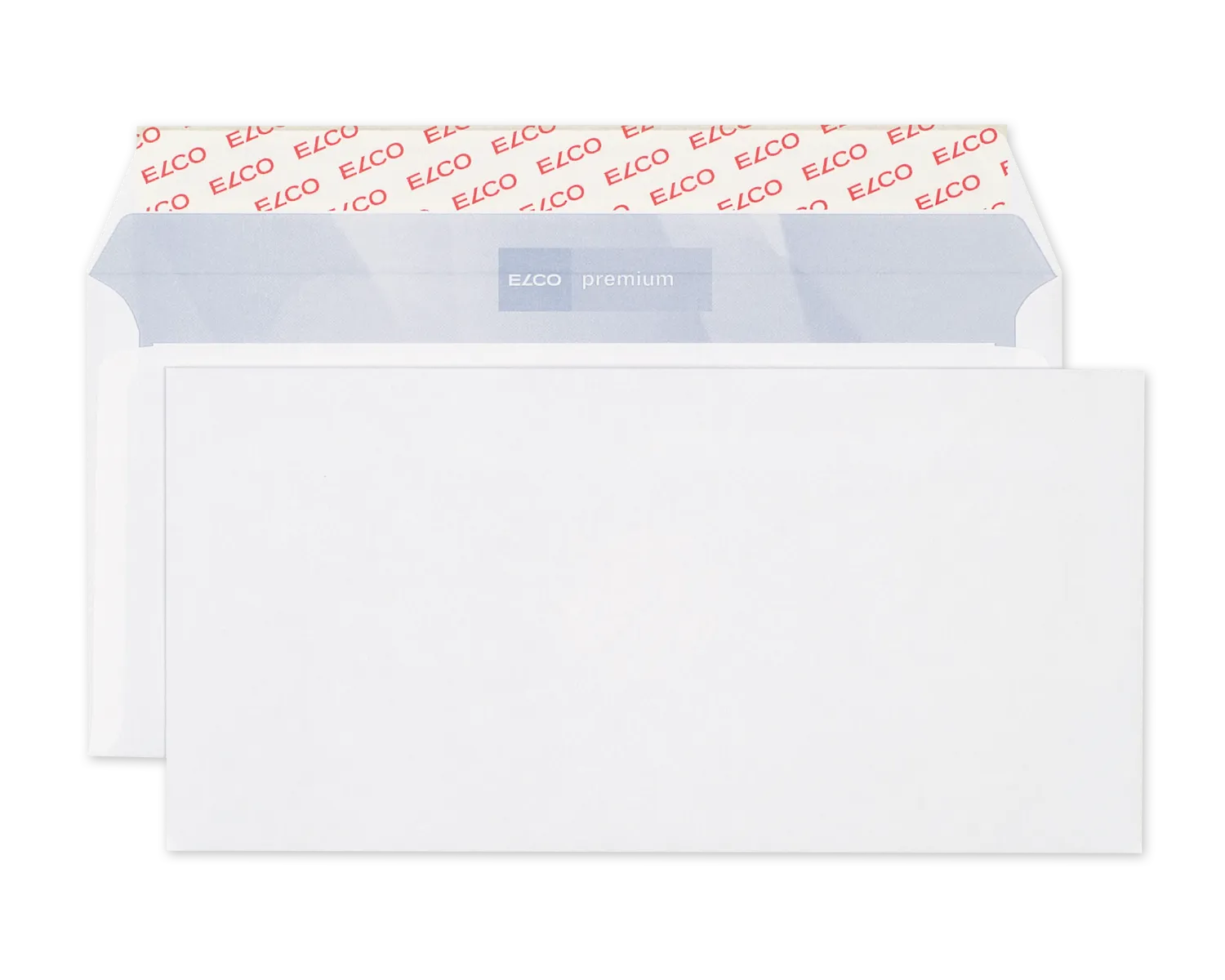 Couvert, ELCO Office, C5/6, ohne Fenster, Haftklebeverschluss, 80g/m2, weiss