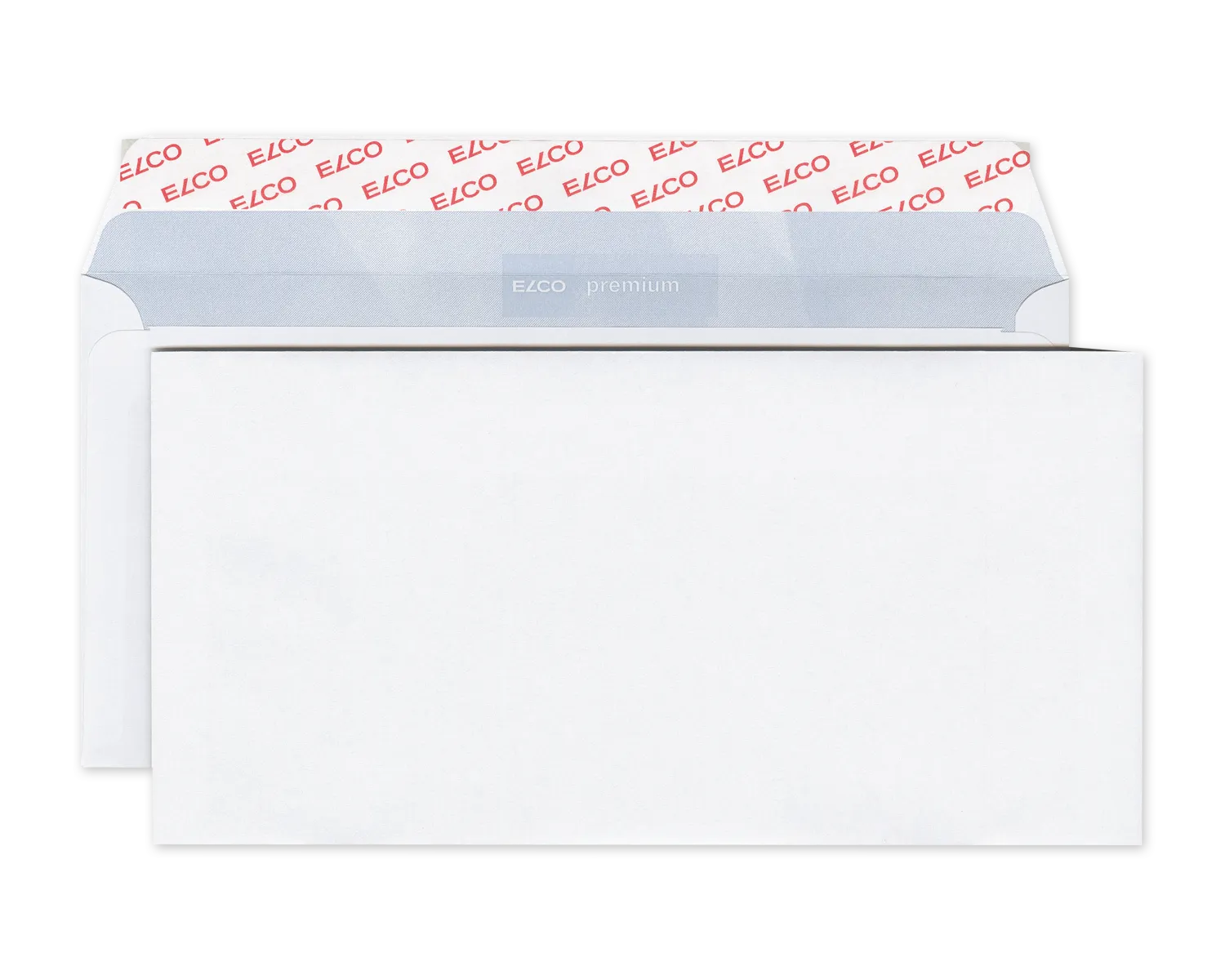 Couvert, ELCO Office, C5/6, ohne Fenster, Haftklebeverschluss, 80g/m2, weiss