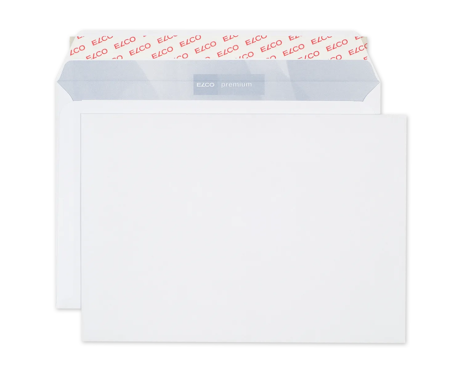 Couvert, ELCO Office, C5, ohne Fenster, Haftklebeverschluss, 100g/m2, weiss