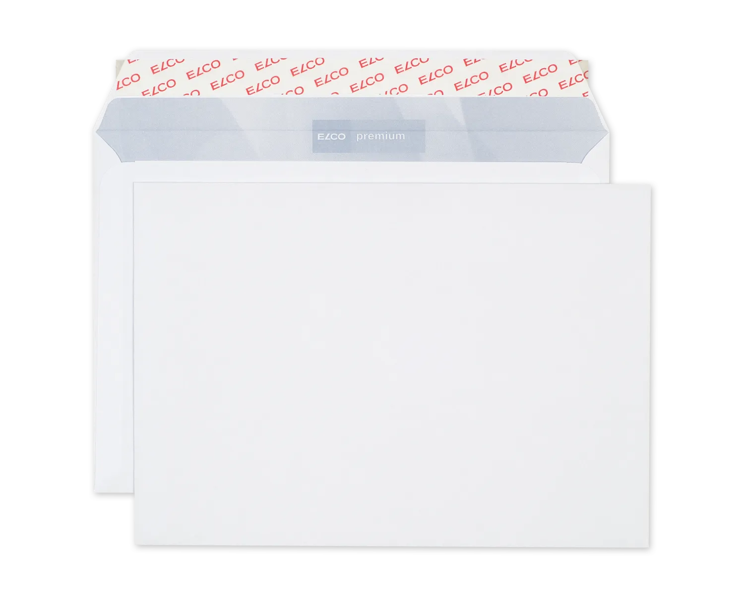 Couvert, ELCO Office, C5, ohne Fenster, Haftklebeverschluss, 100g/m2, weiss