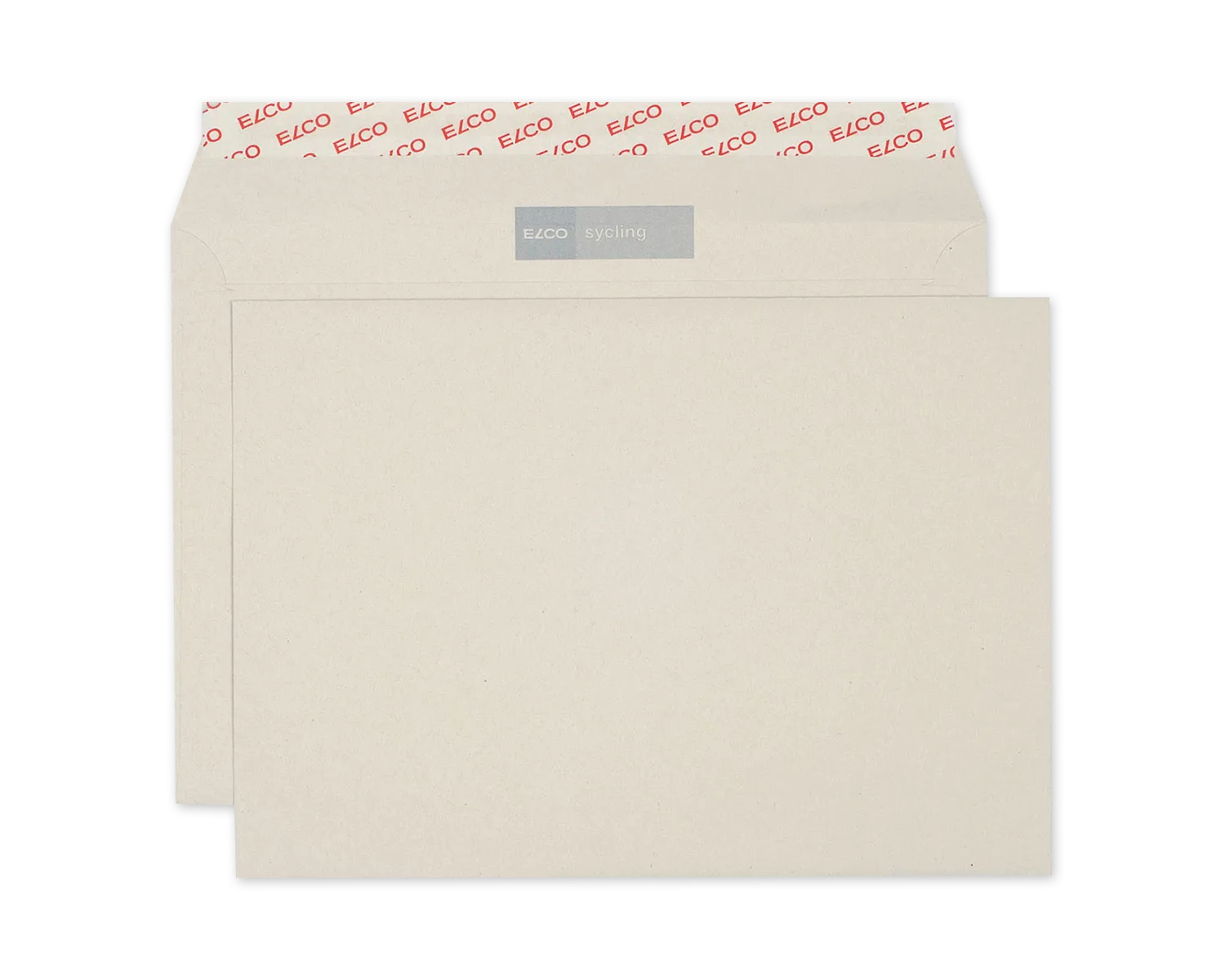 Couvert, ELCO Office, C5, ohne Fenster, Haftklebeverschluss, 100g/m2, grau