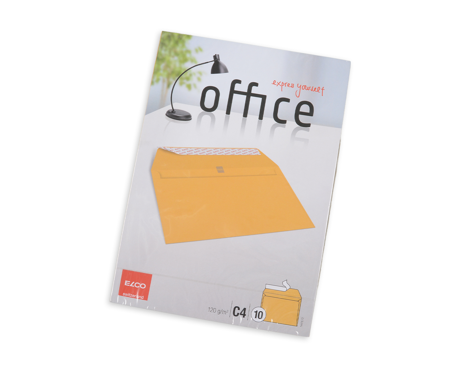 Image of Couvert, ELCO Office, C4, ohne Fenster, Haftklebeverschluss, 120g/m2, gelb